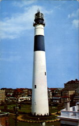 The Famed Absecon Lighthouse Atlantic City, NJ Postcard Postcard