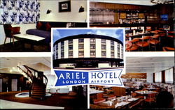 Ariel Hotel London Airport Postcard