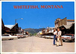 Central Avenue By Day Whitefish Montana