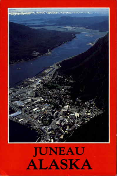 Looking North At Juneau Alaska