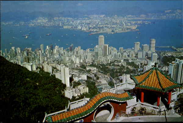 Hong Kong & Kowloon From The Peak China