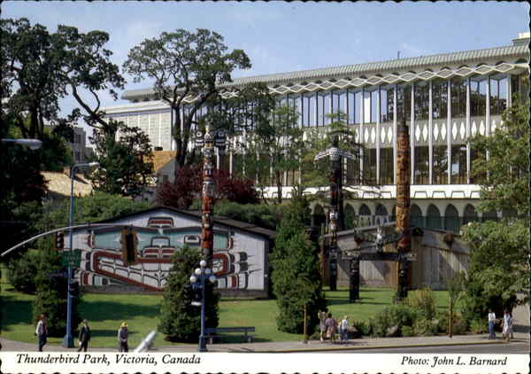 Thunderbird Park Victoria BC Canada British Columbia