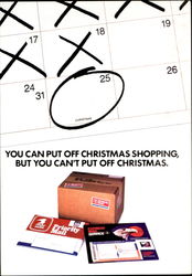 You Can Put Off Christmas Shopping Postal