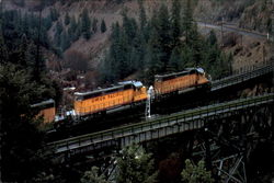 Keddie Bridges Over Spanish Creek Quincy California