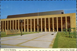 Federal Building Carson City, NV Postcard Postcard