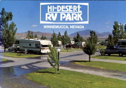 Hi-Desert RV Park, 5575 E Winnemucca Blvd Postcard