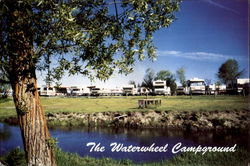 The Waterwheel Campground, 200 Williamson River Dr. Hwy 97 Chiloquin, OR Postcard Postcard