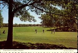 Golf: A Favorite Long Island Sport, Long Island Postcard