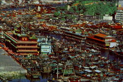 Bird's-Eye View Of Aberdeen Postcard