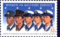 Women In Military Service Postcard
