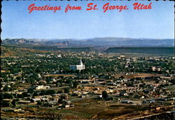 Greetings From St. George Postcard