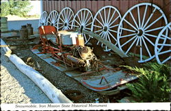 Snowmobile One Of Kind! Postcard