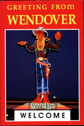 Greetings From Wendover Postcard