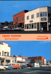 Friday Harbor, San Juan Island Postcard