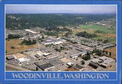 Aerial View Of Woodinville Postcard