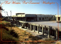 Fort Worden Old Gun Emplacements Postcard