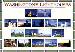 Washington's Lighthouses Postcard