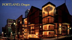 Portland Center For The Performing Arts Postcard