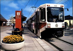 Light Rail Portland, OR Postcard Postcard