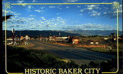 Historic Baker City Oregon Postcard Postcard