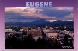 Eugene Oregon Postcard Postcard