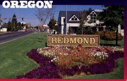 Redmond Oregon Postcard Postcard