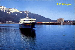 Alaska Ferry M.V. Malaspina Postcard