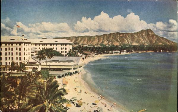 Diamond head Waikiki Hawaii