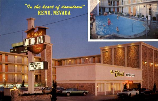The Colonial Motor Inn, 232 West St Reno Nevada