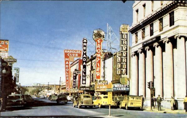 Looking North On Virginia Street Reno Nevada