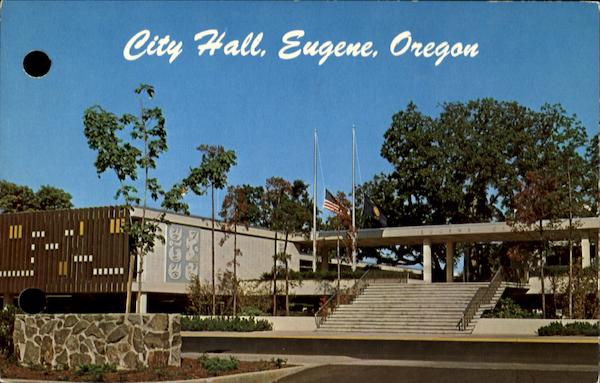 City Hall Eugene Oregon