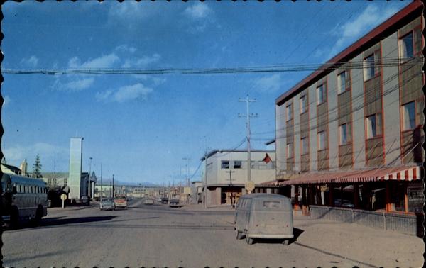 Fourth Avenue Whitehorse YT Canada Yukon Territory