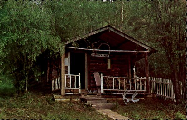 Robert W. Service's Cabin Dawson City YT Canada Yukon Territory