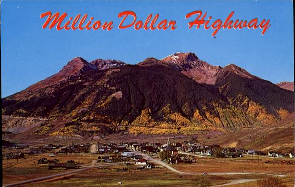 Million Dollar Highway Silverton Colorado
