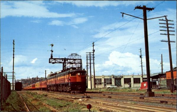 Hiawatha Under Trolley Seattle Washington