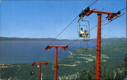 Spectacular View Of Lake Tahoe California Postcard Postcard