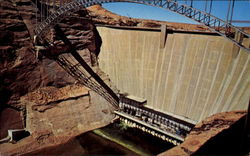 Glen Canyon Dam Page, AZ Postcard Postcard