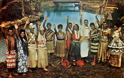 Polynesian Cultural Center Postcard