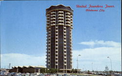 United Founders Life Tower Bldg, 5900 Mosteller Dr. Postcard