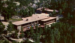 Aerial View Of Memorial View Building Postcard