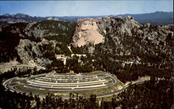 Mt. Rushmore Keystone, SD Postcard Postcard