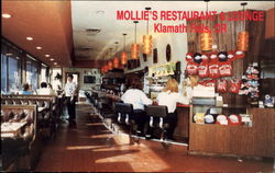 Mollie's Restaurant & Lounge Klamath Falls, OR Postcard Postcard