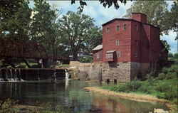Old Appleton Watermill St. Louis, MO Postcard Postcard