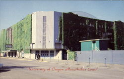 University Of Oregon Macarthur Court Postcard