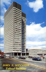 John F. Kennedy Federal Building Boston, MA Postcard Postcard