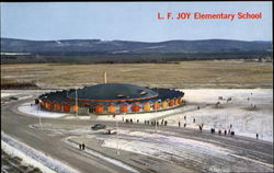 L. F. Joy Elementary School Fairbanks, AK Postcard Postcard
