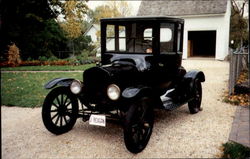 1919 Model T Ford Cars Postcard Postcard