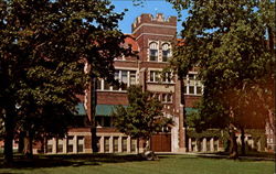 Echart Hall Of Liberal Arts, Aurora College Postcard