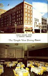 Temple Square Hotel & Parking Terrace Postcard