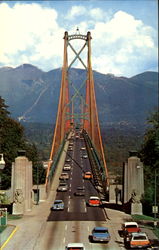 The Lion Gate Bridge Postcard